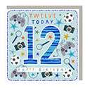 Card 12 Today Fun Games Birthday